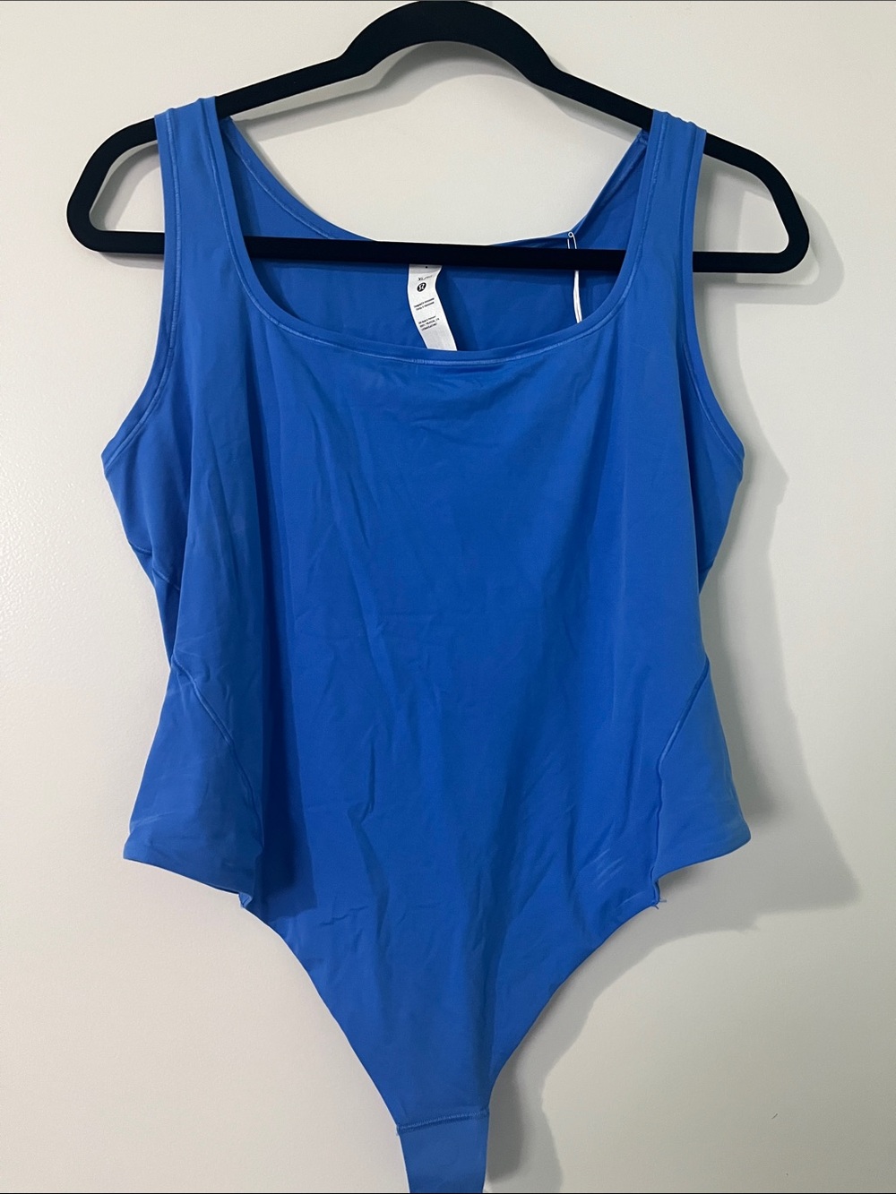 lululemon athletica Square-Neck Bodysuit in Bright Blue